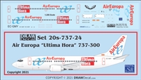 1:200 Air Europa  'Ultima Hora' Boeing 737-300