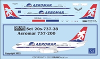 1:200 Aeromar Boeing 737-200