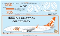 1:200 GOL Brasil Boeing 737-800