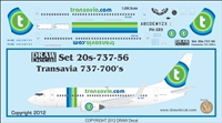 1:200 Transavia Holland Boeing 737-700