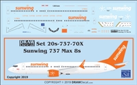 1:200 Sunwings Boeing 737-MAX8