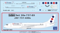 1:200 JAT Boeing 737-400