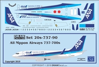 1:200 All Nippon Boeing 737-700(W)