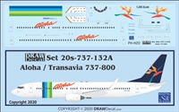 1:200 Aloha (hybrid Transavia cs) Boeing 737-800