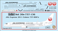 1:200 JAL Express Boeing 737-800(W)