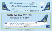 1:200 Fly Guam Boeing 737-400