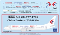 1:200 China Eastern Boeing 737-MAX8