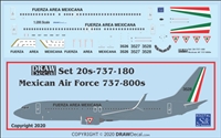 1:200 Fuerza Aerea Mexicana Boeing 737-800