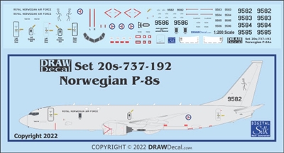 1:200 Royal Norwegian Air Force Boeing P-8A Poseidon