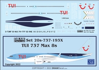 1:200 TUI Airways Boeing 737-MAX8