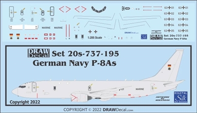 1:200 German Navy Boeing P-8A Poseidon