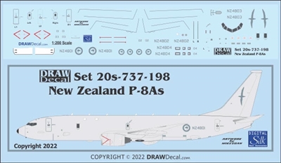 1:200 Royal New Zealand Air Force Boeing P-8A Poseidon