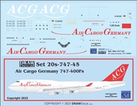 1:200 Air Cargo Germany Boeing 747-400F