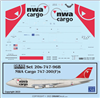 1:200 NWA Northwest Cargo Boeing 747-200(F)