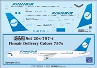 1:200 Finnair Boeing 757-200
