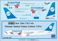 1:200 Finnair 'Santa' Boeing 757-200