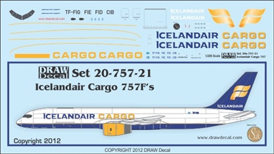 1:200 Icelandair Cargo Boeing 757-200F