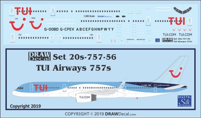 1:200 TUI Airways Boeing 757-200