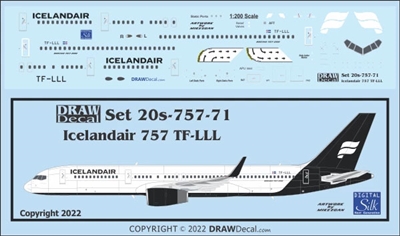 1:200 Icelandair (hybrid cs) Boeing 757-200