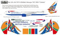 1:200 British Airways 'Colum' Boeing 767-300ER
