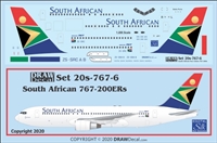 1:200 South African Boeing 767-200