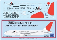 1:200 Japan Airlines Boeing 767-200