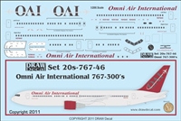 1:200 Omni Air International Boeing 767-300