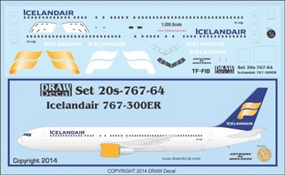 1:200 Icelandair Boeing 767-300ER