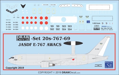 1:200 Japan Self Defence Force Boeing E-767 (767-200) AWACS
