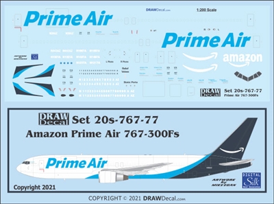1:200 Amazon Prime Air Boeing 767-300F