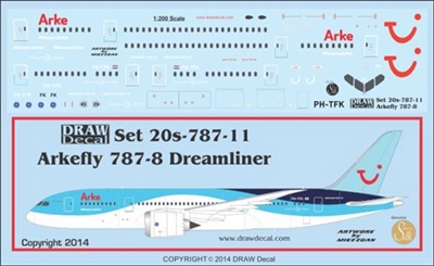 1:200 Arkefly Boeing 787-8