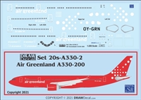 1:200 Air Greenland Airbus A.330-200