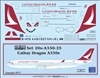 1:200 Cathay Dragon Airbus A.330-300