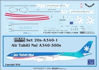 1:200 Air Tahiti Nui Airbus A.340-300