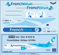 1:200 Frenchblue Airbus A.350-900
