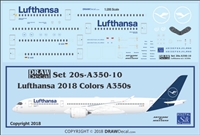 1:200 Lufthansa (2018 cs) Airbus A.350-900