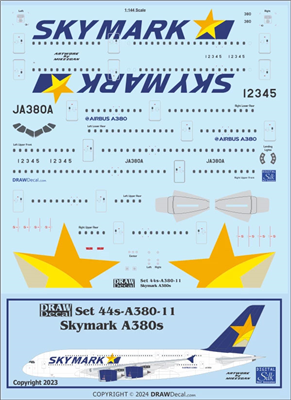1:200 Skymark Airlines Airbus A.380-800