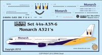 1:200 Monarch Airbus A.321