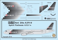 1:200 Spirit 'Platinum cs' Airbus A.321