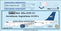 1:200 Aerolineas Argentinas Airbus A.320