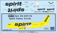 1:200 Spirit Airlines Airbus A.319 (2014 cs)