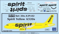 1:200 Spirit Airlines Airbus A.320 (2014 cs)