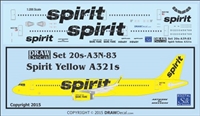 1:200 Spirit Airlines Airbus A.321 (2014 cs)