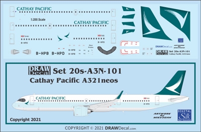 1:200 Cathay Pacific Airbus A.321NEO