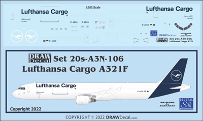 1:200 Lufthansa Cargo (2018 cs) Airbus A.321NEO