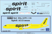 1:200 Spirit Airlines Airbus A.321NEO