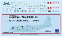 1:200 Japan Air Self Defence Force C-130H Hercules (blue cs)