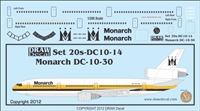 1:200 Monarch McDD DC-10-30