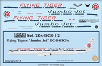 1:200 Flying Tigers 'Jumbo Jet' Douglas DC-8-63CF