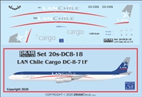 1:200 LAN Chile Cargo Douglas DC-8-71F